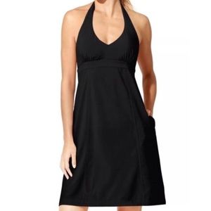 Athleta pack everywhere halter dress.